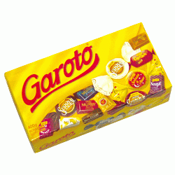 Caixa de chocolate Garoto